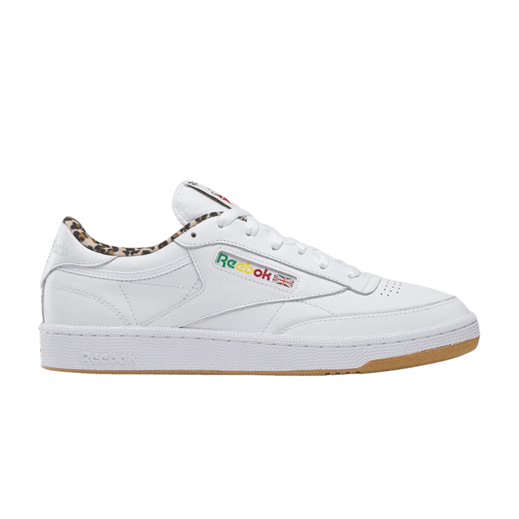 Wacko Maria x Club C 85 'White Leopard Gum' Sneaker Release and Raffle Info