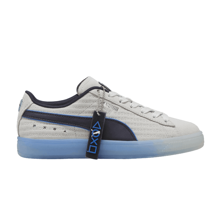 Playstation x Suede 'Glacial Grey' Sneaker Release and Raffle Info