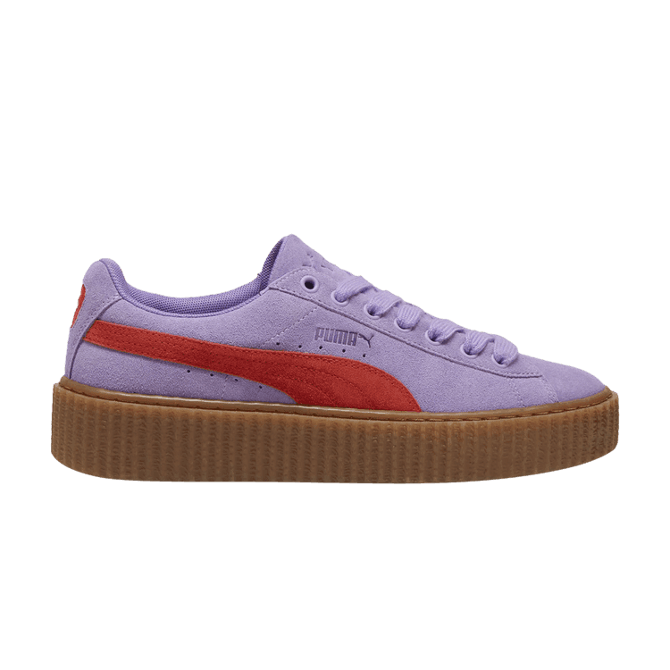 Fenty x Wmns Creeper Phatty 'Lavender Burnt Red' Sneaker Release and Raffle Info