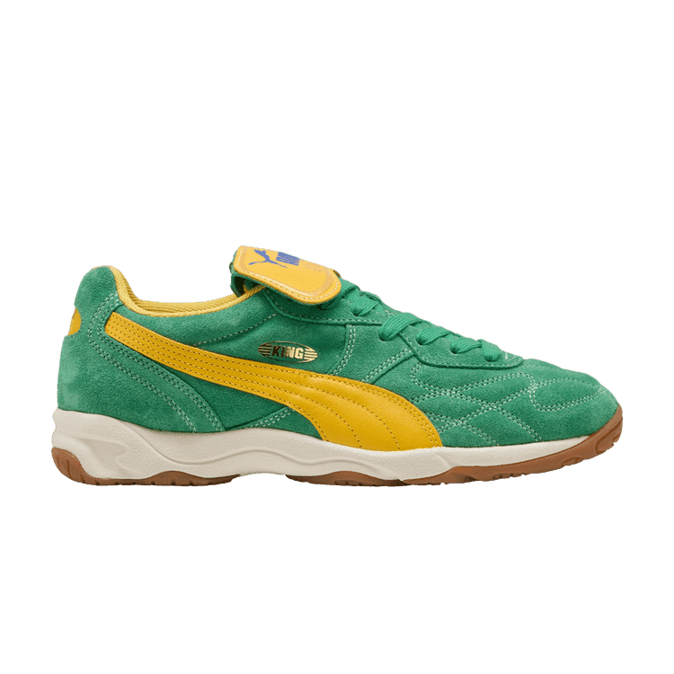 King Indoor Royalty 'Archive Green Yellow Sizzle' Sneaker Release and Raffle Info
