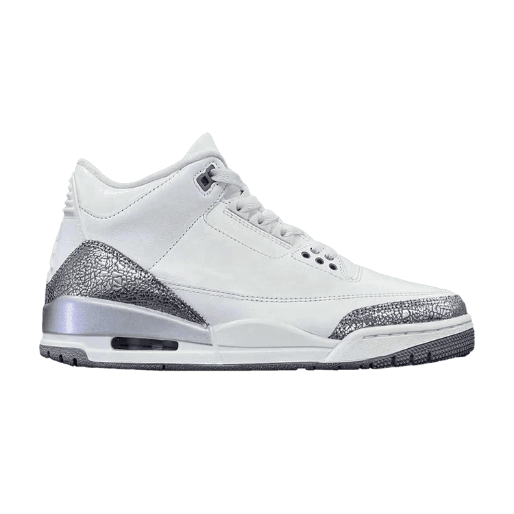 Wmns Air Jordan 3 Retro 'Sail Metallic Silver' Sneaker Release and Raffle Info