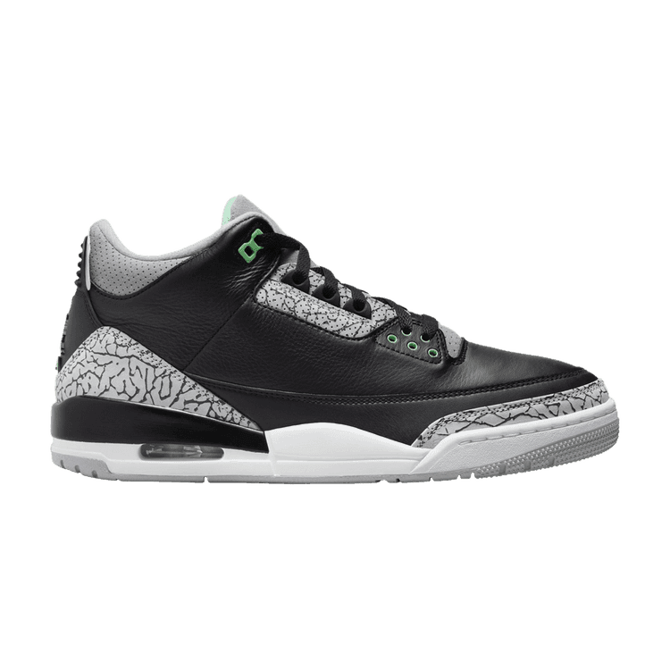Air Jordan 3 Retro 'Green Glow' Sneaker Release and Raffle Info