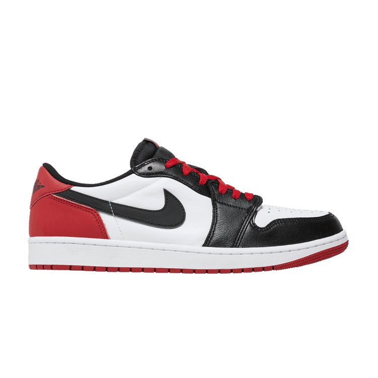 Air Jordan 1 Retro Low OG 'Black Toe' Sneaker Release and Raffle Info