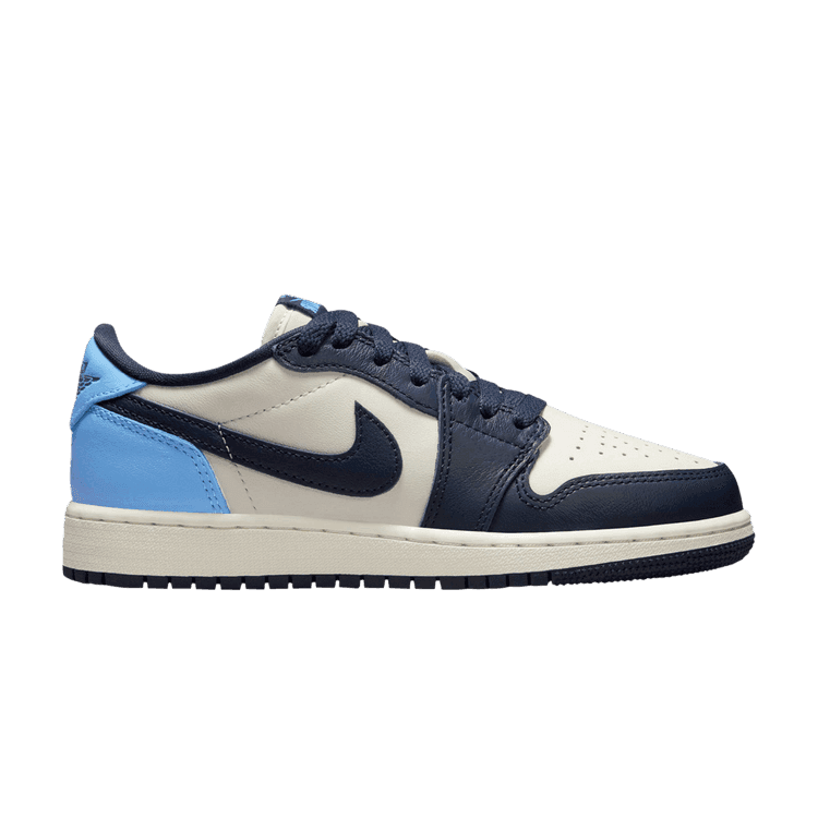 Air Jordan 1 Retro Low OG GS 'Obsidian UNC' Sneaker Release and Raffle Info