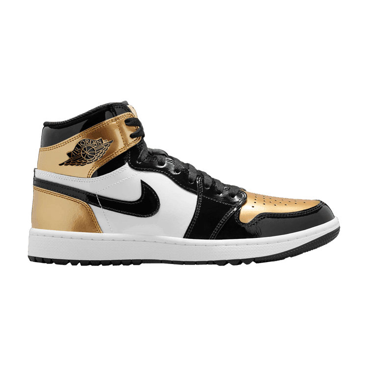 Air Jordan 1 High Golf 'Gold Toe' Sneaker Release and Raffle Info
