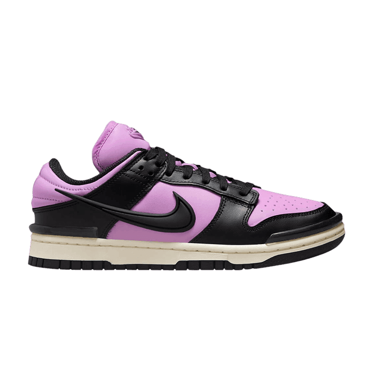 Wmns Dunk Low Twist 'Black Rush Fuchsia' Sneaker Release and Raffle Info