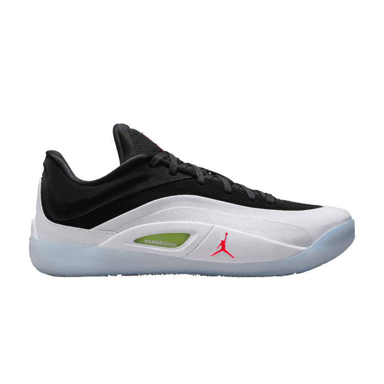 Jordan Zion 4 'Black White Crimson' Sneaker Release and Raffle Info