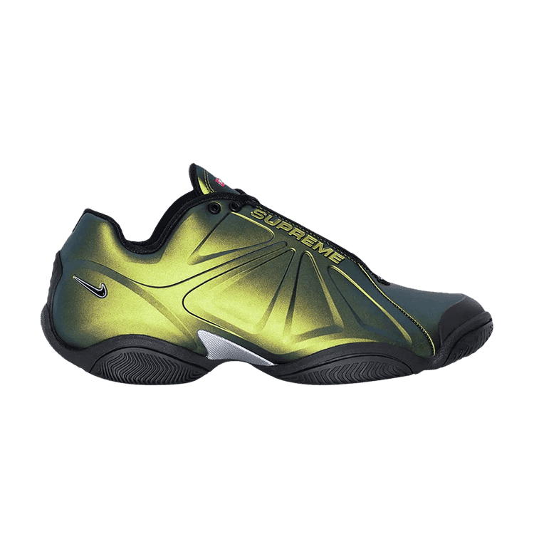 Supreme x Air Zoom Courtposite 'Metallic Gold' Sneaker Release and Raffle Info