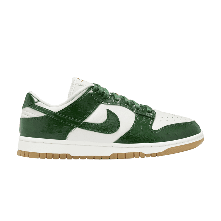 Wmns Dunk Low LX 'Gorge Green Ostrich' Sneaker Release and Raffle Info