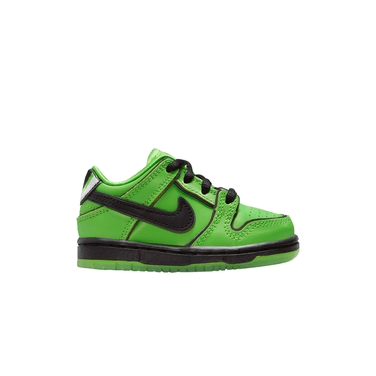 The Powerpuff Girls x Dunk Low Pro SB QS TD 'Buttercup' Sneaker Release and Raffle Info
