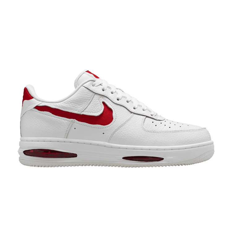 Air Force 1 Low EVO 'White University Red' Sneaker Release and Raffle Info