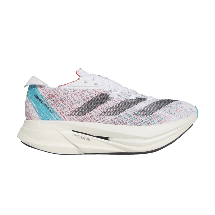 Adizero Prime X 2 Strung 'White Lucid Cyan' Sneaker Release and Raffle Info