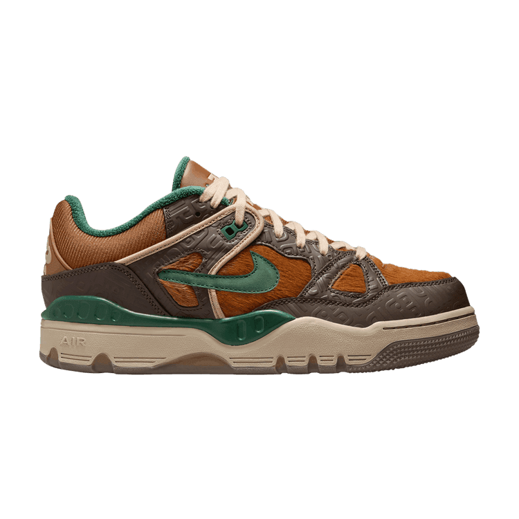 Nigo x Air Force 3 Low 'Baroque Brown Fir' Sneaker Release and Raffle Info