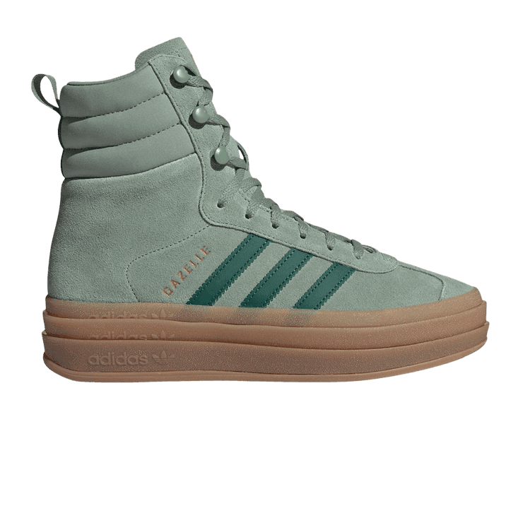 Wmns Gazelle Boot 'Silver Green Gum' Sneaker Release and Raffle Info