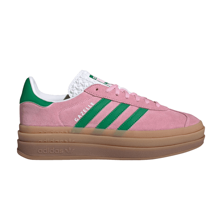 Wmns Gazelle Bold 'True Pink Green' Sneaker Release and Raffle Info