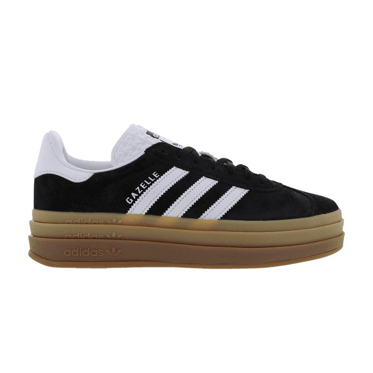 Wmns Gazelle Bold 'Black Gum' Sneaker Release and Raffle Info