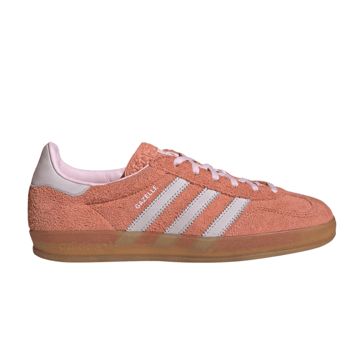 Wmns Gazelle Indoor 'Wonder Clay Gum' Sneaker Release and Raffle Info