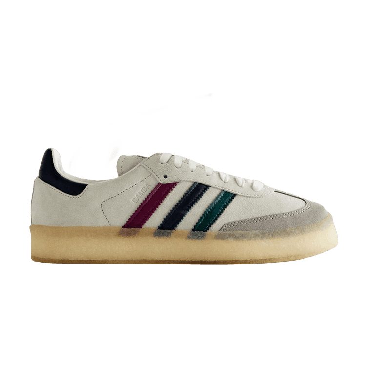 Ronnie Fieg x Clarks x 8th Street Samba 'Kithmas - Multi-Color Stripes' Sneaker Release and Raffle Info