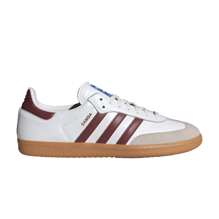 Samba OG 'White Burgundy Gum' Sneaker Release and Raffle Info