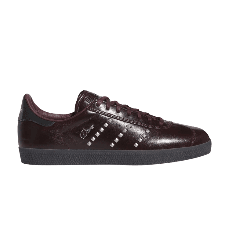 Dime x Gazelle ADV 'Maroon Silver Metallic Studs' Sneaker Release and Raffle Info
