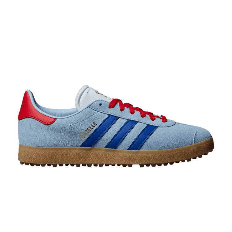 Gazelle Spikeless Golf 'Clear Sky Scarlet' Sneaker Release and Raffle Info
