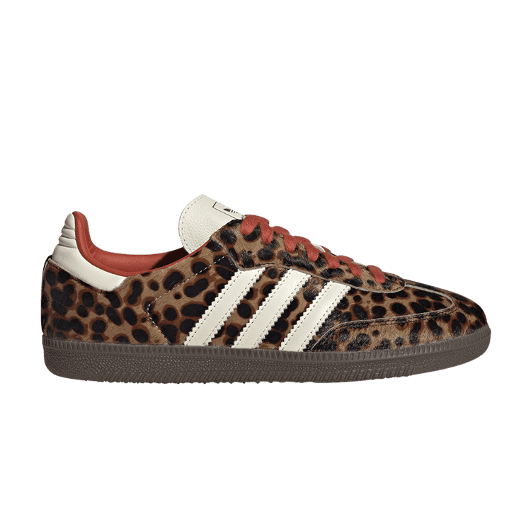 Wmns Samba OG 'Leopard Pack - Preloved Red' Sneaker Release and Raffle Info