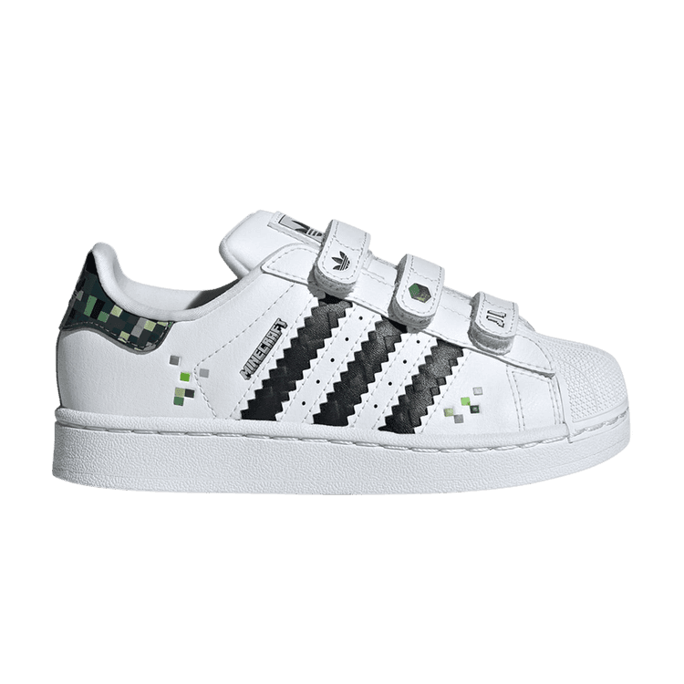 Minecraft x Superstar 2 C 'Creeper' Sneaker Release and Raffle Info