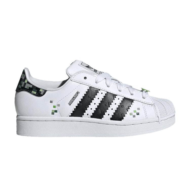 Minecraft x Superstar 2 J 'Creeper' Sneaker Release and Raffle Info