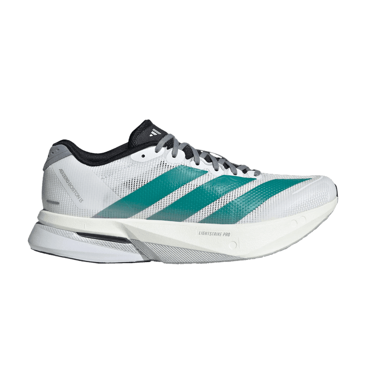 Wmns Adizero Boston 13 'White Pure Teal' Sneaker Release and Raffle Info