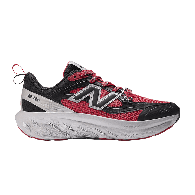 GANNI x Fresh Foam Trainer 'Black Silver Metallic Red' Sneaker Release and Raffle Info