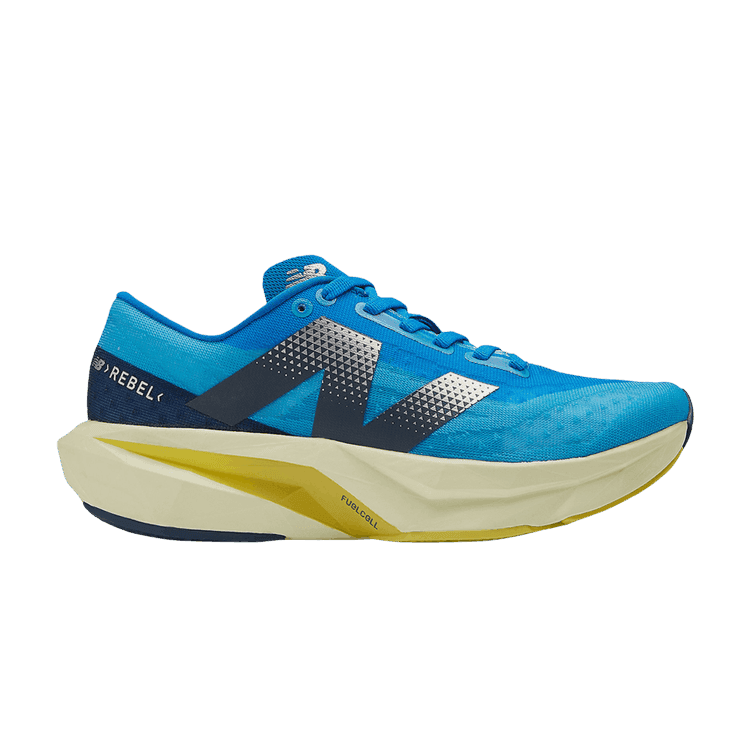 Wmns FuelCell Rebel v4 'Spice Blue Limelight' Sneaker Release and Raffle Info