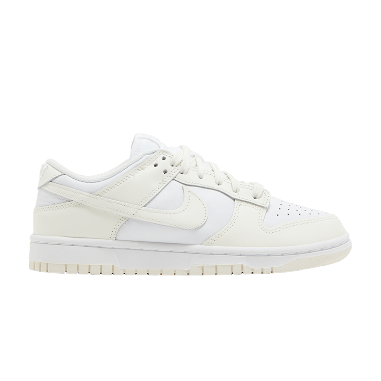 Women's Dunk Low White and Sail Sneaker Release and Raffle Info