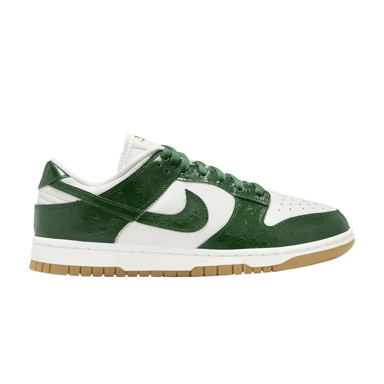 Wmns Dunk Low LX 'Gorge Green Ostrich' Sneaker Release and Raffle Info